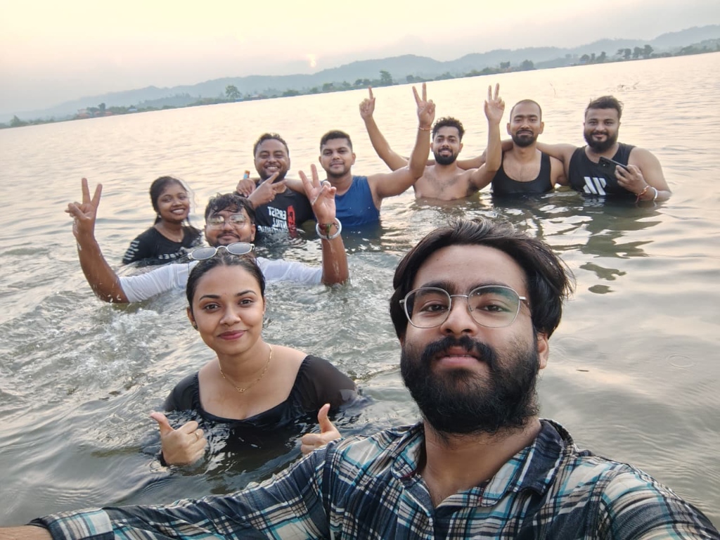 Fun in the lake waters