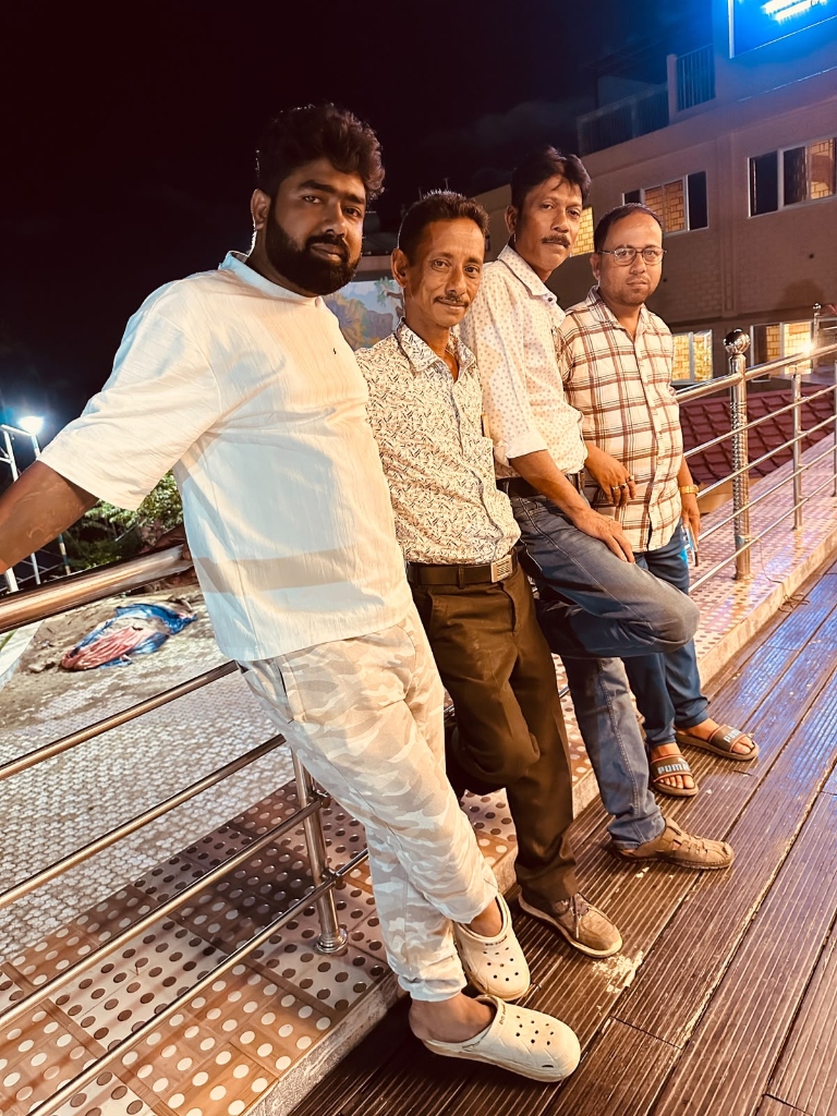 Terrace Railing Night Chill